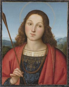 Aziz Sebastian, yaklaşık 1501-1502 by Raffaello Sanzio Raphael