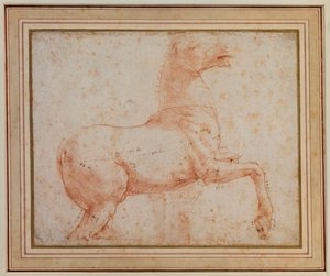 Quirinal Mermer Atlardan Birinin İncelenmesi, c.1515-17 by Raphael