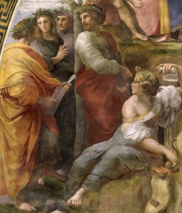 Parnassus. Detay. Stanza della Segnatura