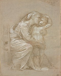 Bakire ve Çocuk, 16. yüzyılın başları by Raphael
