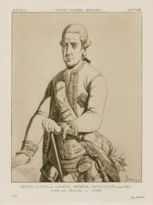 Baron Gideon von Laudon, Avusturyalı General, yaklaşık 1790