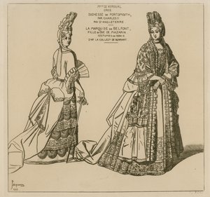 1694-5 arası kostümler by Raphael Jacquemin