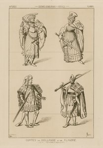 Hollanda ve Flanders Kontları, 15. yüzyıl