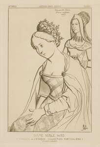 Elizabeth Clere, English noble woman, 1495 