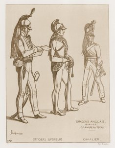İngiliz Ejderhaları, 1814-15