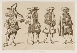 On yedinci yüzyılın Fransız beyleri by Raphael Jacquemin