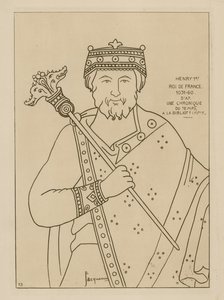 Henry I, Fransa Kralı, 1031-1060 by Raphael Jacquemin