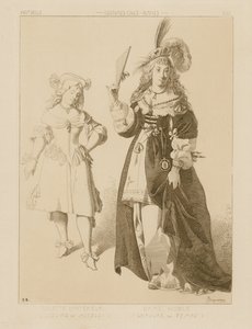 Italian women in the 17th century  by Raphael Jacquemin