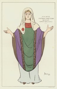 Hıristiyan matron by Raphael Jacquemin