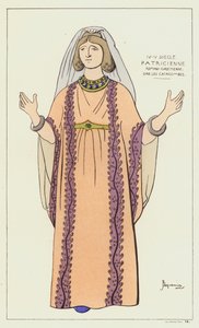Romalı-Hıristiyan Patrici by Raphael Jacquemin
