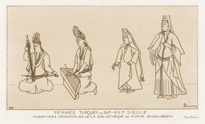 15-16. yüzyıllarda Türk kadınları by Raphael Jacquemin