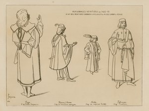 1480-95 arası Venedik karakterleri by Raphael Jacquemin