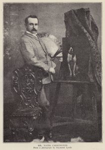 James Yates Carrington, İngiliz sanatçı (s/b fotoğraf) by Raymonde Lynde