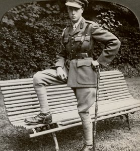 Galler Prensi askeri üniformalı, Fransa, I. Dünya Savaşı, 1914-1918. by Realistic Travels Publishers