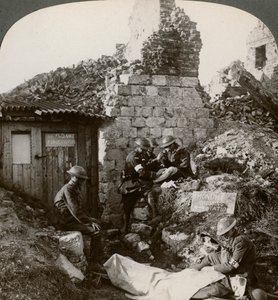 Monchy soyunma istasyonunda Kraliyet Ordusu Tabip Birlikleri, Fransa, Birinci Dünya Savaşı, 1914-1918. by Realistic Travels Publishers