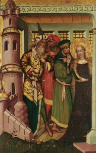 St. Barbara kuleye yönlendirilir by Regensburger Maler