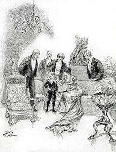 Küçük Lord Fauntleroy için illüstrasyon (gravür)