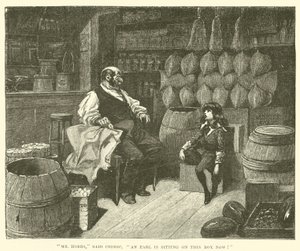 Küçük Lord Fauntleroy için İllüstrasyon by Reginald Bathurst Birch