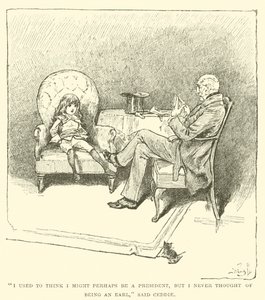 Küçük Lord Fauntleroy için İllüstrasyon