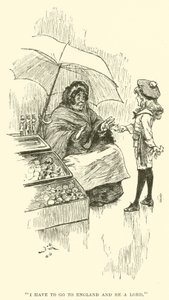Küçük Lord Fauntleroy için İllüstrasyon by Reginald Bathurst Birch