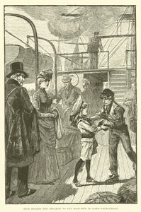 Küçük Lord Fauntleroy için İllüstrasyon by Reginald Bathurst Birch