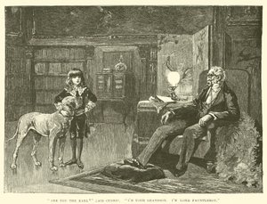 Küçük Lord Fauntleroy için İllüstrasyon