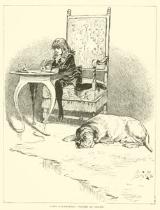 Küçük Lord Fauntleroy için İllüstrasyon