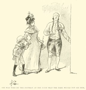 Küçük Lord Fauntleroy için İllüstrasyon by Reginald Bathurst Birch
