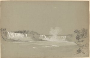 Niagara Şelaleleri by Regis Francois Gignoux