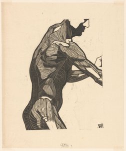 Bir erkeğin yan ve kol kaslarının anatomik çalışması by Reijer Stolk