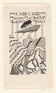 Şapkalar maison H. van. Diken (nesne üzerindeki orijinal başlık) by Reijer Stolk