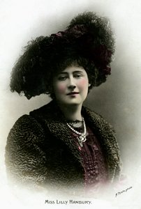 Lily Hanbury 1874-1908, İngiliz aktris, 20. yüzyılın başlarında.
