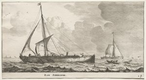 Amsterdam Gemileri: Bir Tüccar. by Reinier Nooms