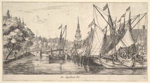 De Appelmarckt The Apple Market, Views in Amsterdam