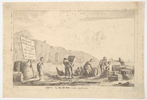 Liman Sahnesi, 17. yüzyıl. by Reinier Zeeman