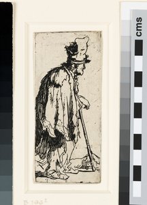Eli sakat bir dilenci, c.1629 (gravür) by Rembrandt van Rijn