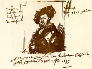 Kont Balthasar Castiglione by Rembrandt van Rijn
