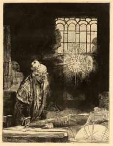 Doktor Faustus by Rembrandt van Rijn