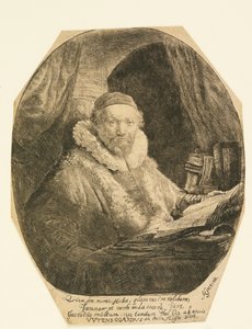 Jan Uytenbogaardt, Vaiz by Rembrandt van Rijn