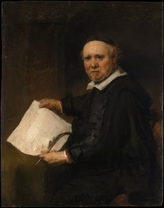 Lieven Willemsz van Coppenol (meşe üzerine yağ) by Rembrandt van Rijn