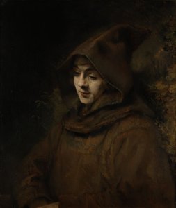 Bir Keşiş Alışkanlığında Rembrandt