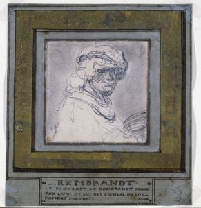 otoportre by Rembrandt van Rijn