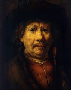 kendi portre by Rembrandt Harmensz. van Rijn