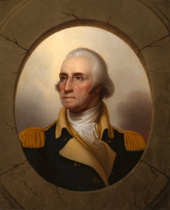 George Washington Lombar tipi, c. 1853. by Rembrandt Peale