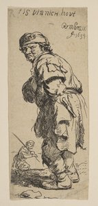 Bir Köylü Çağrısı: T is vinnich kout, 1634. by Rembrandt van Rijn