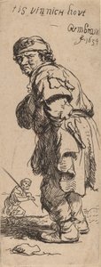 Bir Köylü Çağrısı: tis vinnich kout Çok soğuk, 1634. by Rembrandt van Rijn