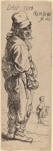 Bir Köylü Yanıtı: "Dats niet" (Bu bir şey değil) by Rembrandt van Rijn