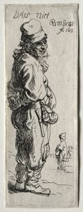 Bir Köylü Yanıtı: "Bu bir şey değil" by Rembrandt van Rijn