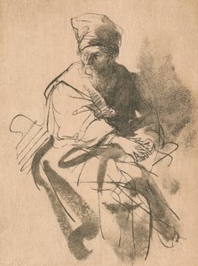 Bir Çalışma, 17. yüzyıl, 1906 by Rembrandt van Rijn