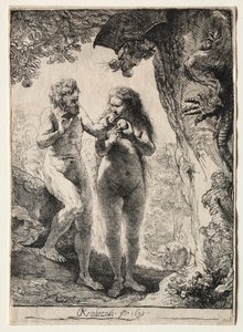 Adem ve Havva, 1638. by Rembrandt van Rijn